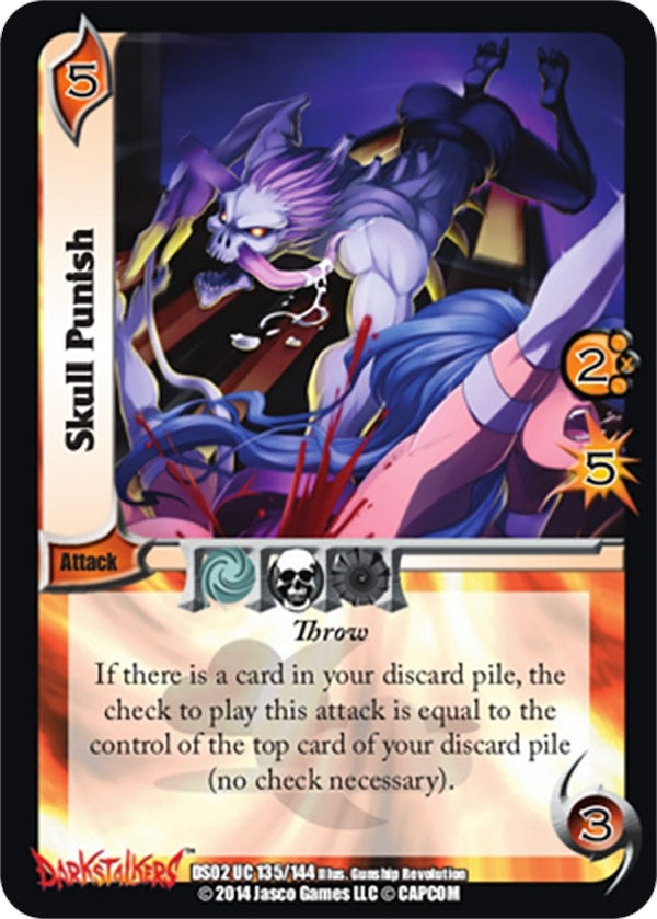 Image for Skull Punish (Darkstalkers: Warriors of the Night) (135) - UniVersus