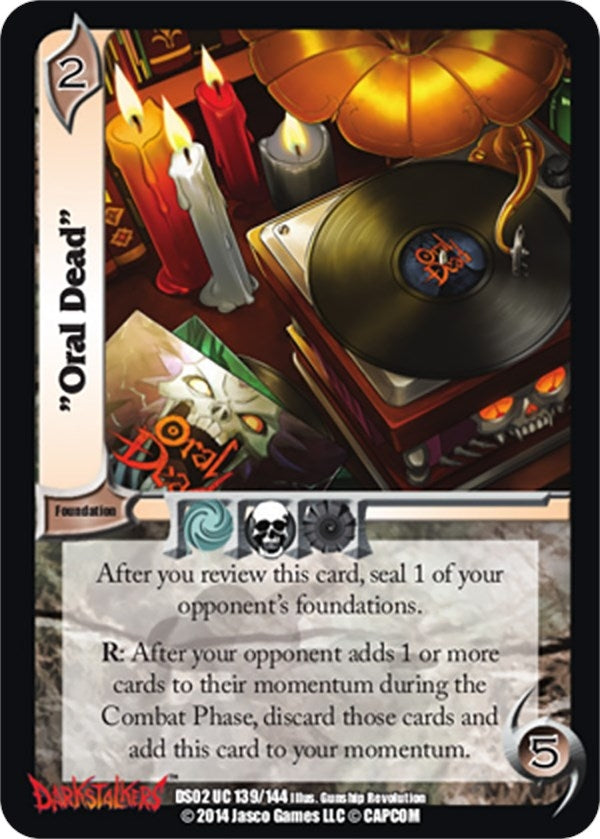 Image for "Oral Dead" (Darkstalkers: Warriors of the Night) (139) - UniVersus