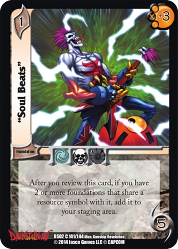 Image for "Soul Beats" (Darkstalkers: Warriors of the Night) (141) - UniVersus