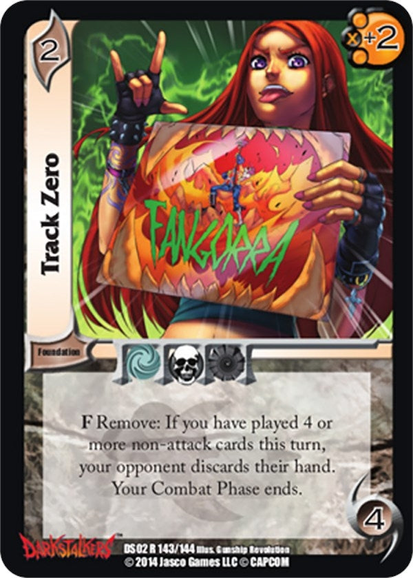 Image for Track Zero (Darkstalkers: Warriors of the Night) (143) - UniVersus