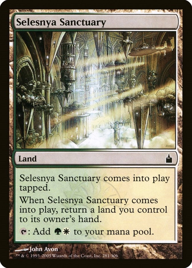 Image for Selesnya Sanctuary (Ravnica: City of Guilds) (281) - Magic: The Gathering