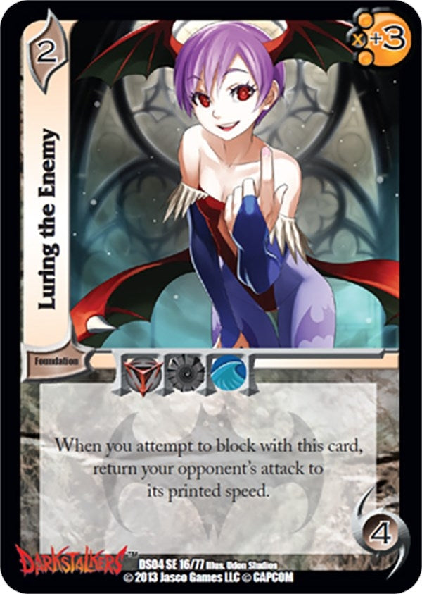 Image for Luring the Enemy (Darkstalkers: Collector's Tins) (16) - UniVersus