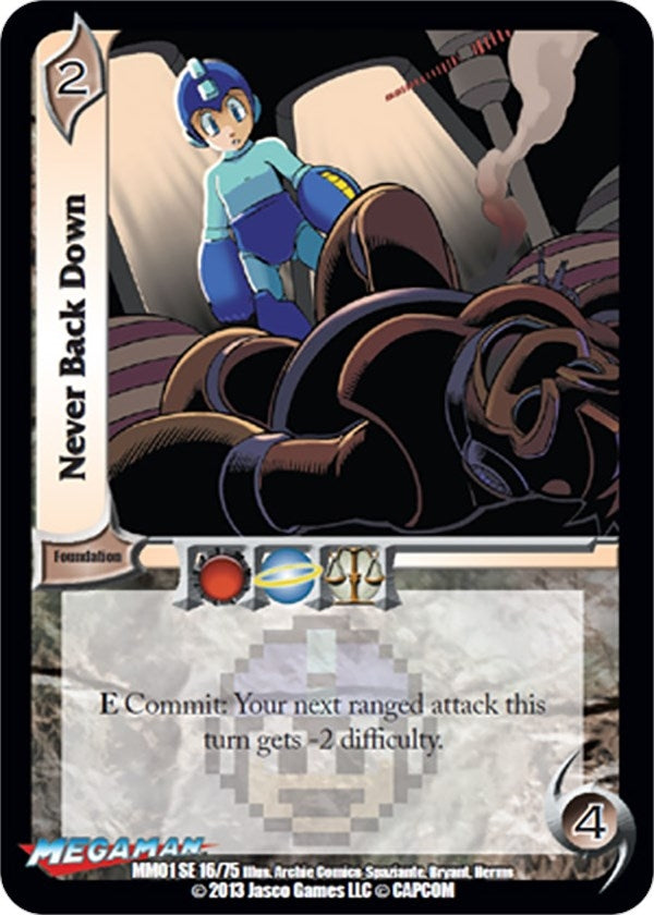 Image for Never Back Down (Mega Man: Collector's Tins) (16) - UniVersus