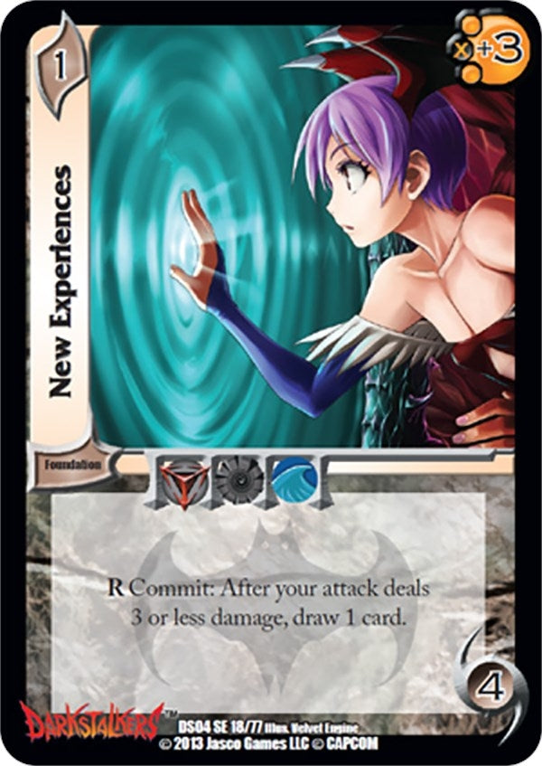 Image for New Experiences (Darkstalkers: Collector's Tins) (18) - UniVersus