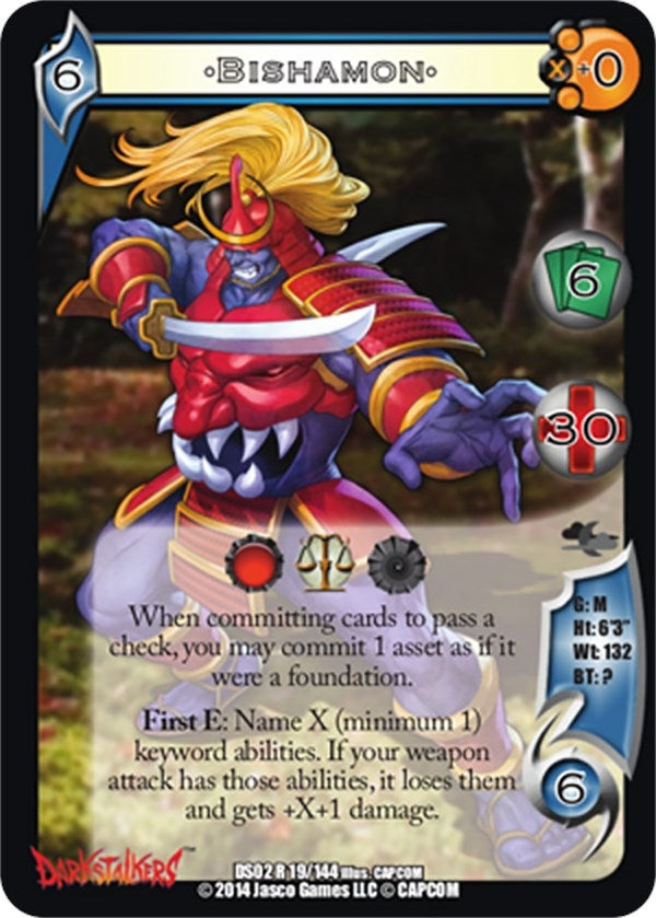 Image for Bishamon (Darkstalkers: Warriors of the Night) (19) - UniVersus