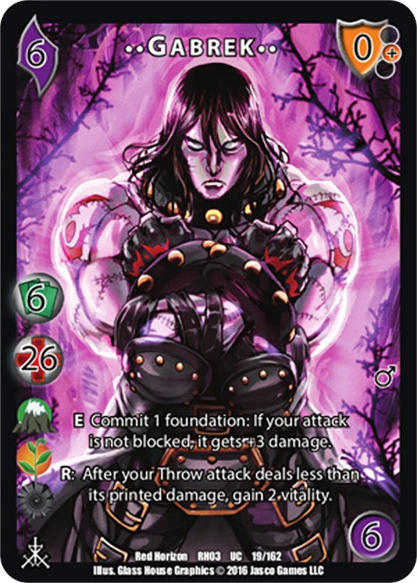 Image for Gabrek (Red Horizon: Blood Omen) (19) - UniVersus
