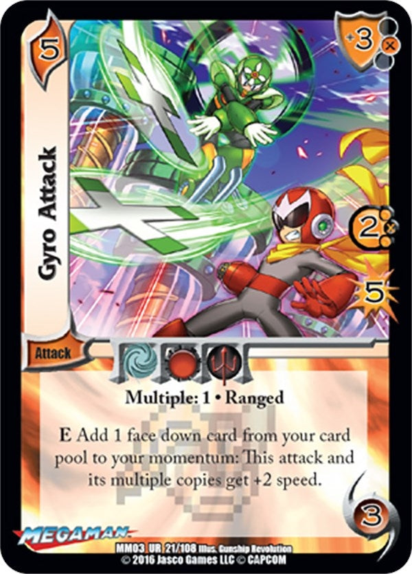 Image for Gyro Attack (Mega Man: Battle for Power) (21) - UniVersus
