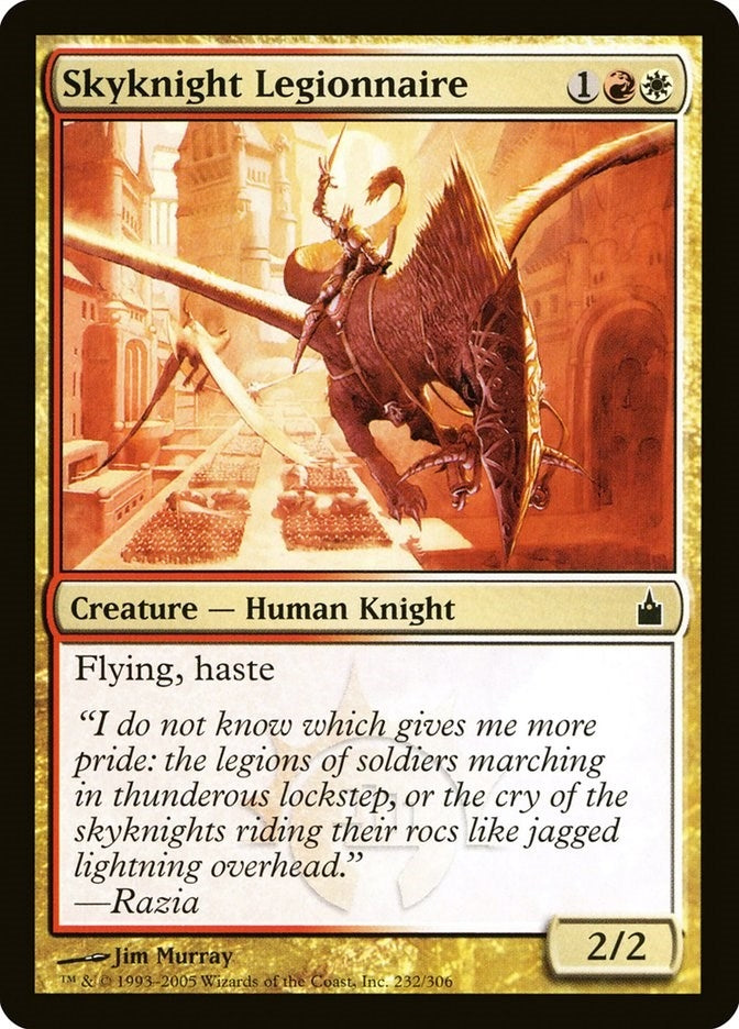 Image for Skyknight Legionnaire (Ravnica: City of Guilds) (232) - Magic: The Gathering