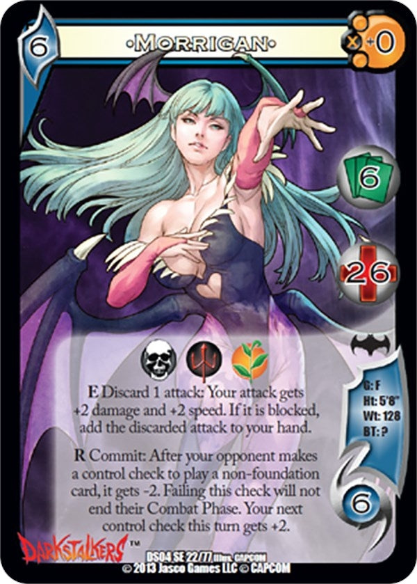 Image for Morrigan (Darkstalkers: Collector's Tins) (22) - UniVersus