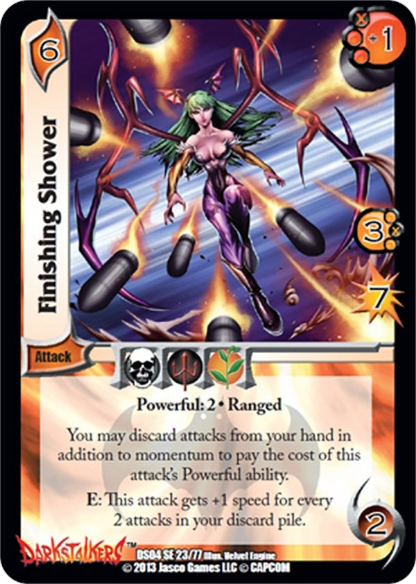 Image for Finishing Shower (Darkstalkers: Collector's Tins) (23) - UniVersus