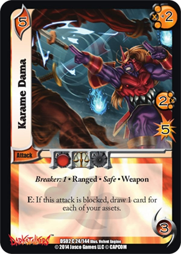 Image for Karame Dama (Darkstalkers: Warriors of the Night) (24) - UniVersus
