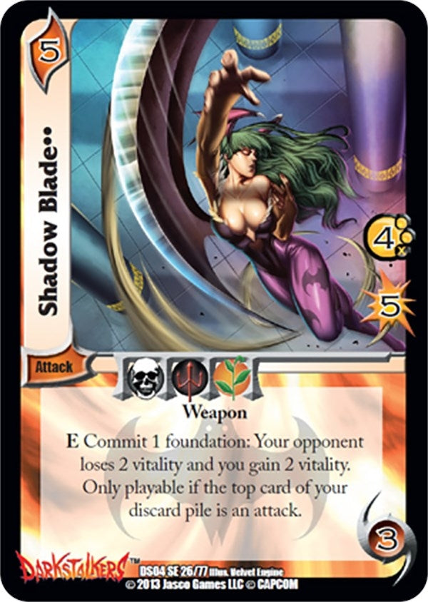 Image for Shadow Blade (Darkstalkers: Collector's Tins) (26) - UniVersus
