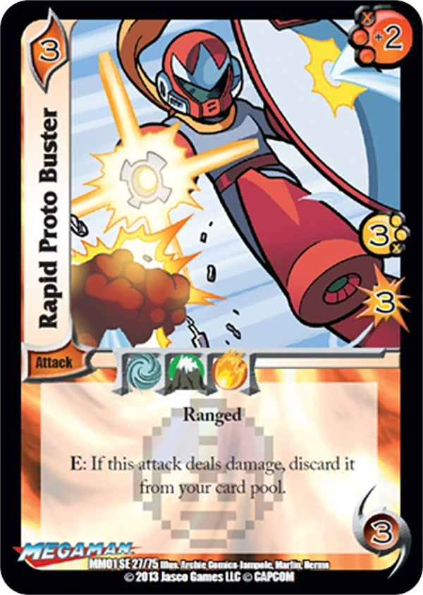 Image for Rapid Proto Buster (Mega Man: Collector's Tins) (27) - UniVersus