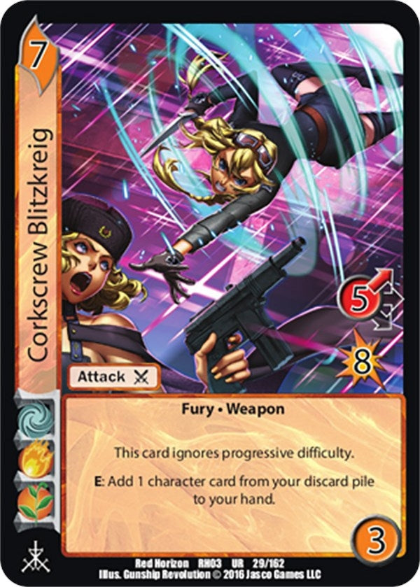 Image for Corkscrew Blitzkreig (Red Horizon: Blood Omen) (29) - UniVersus