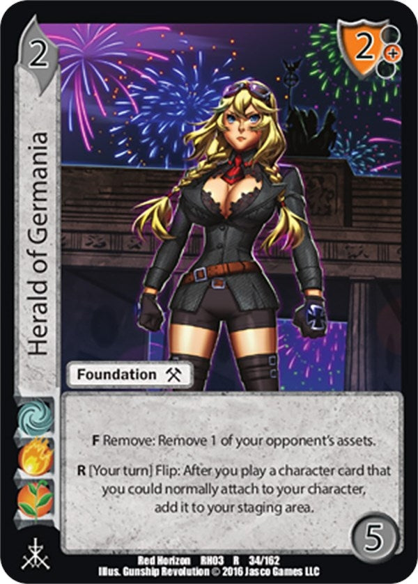 Image for Herald of Germania (Red Horizon: Blood Omen) (34) - UniVersus