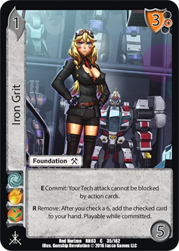 Image for Iron Grit (Red Horizon: Blood Omen) (35) - UniVersus