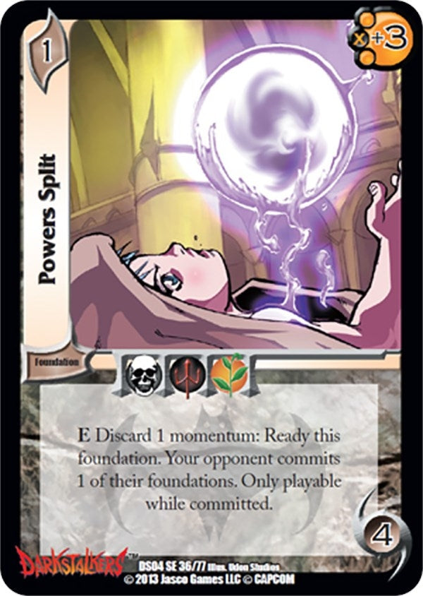 Image for Powers Split (Darkstalkers: Collector's Tins) (36) - UniVersus