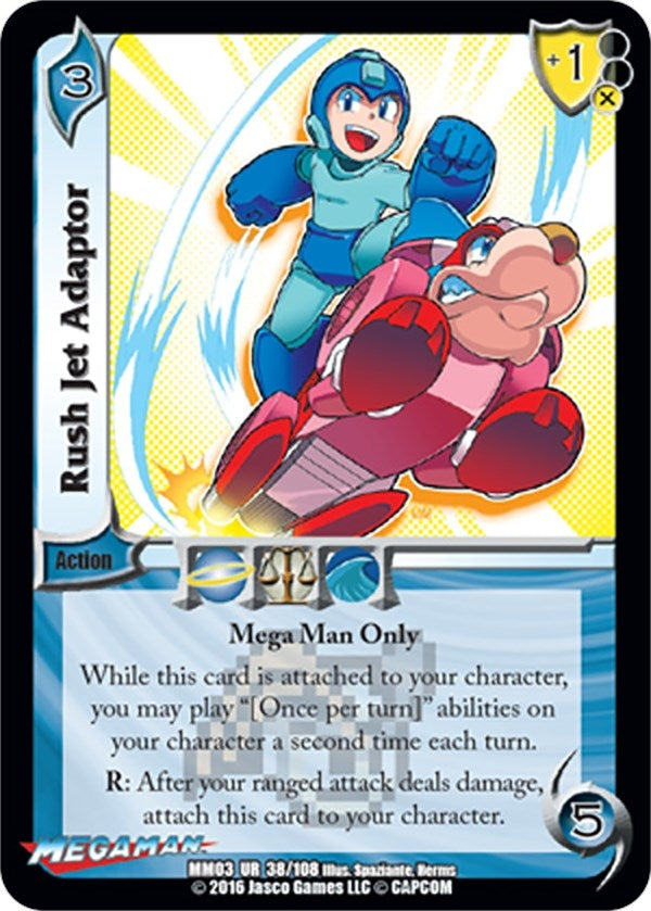 Image for Rush Jet Adapter (Mega Man: Battle for Power) (38) - UniVersus