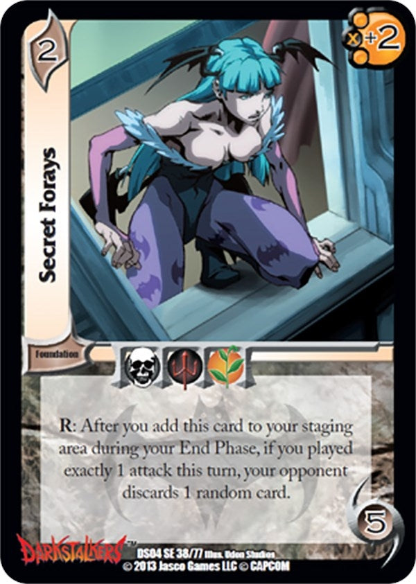 Image for Secret Forays (Darkstalkers: Collector's Tins) (38) - UniVersus