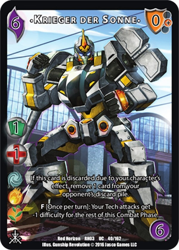 Image for Krieger der Sonne (Red Horizon: Blood Omen) (40) - UniVersus