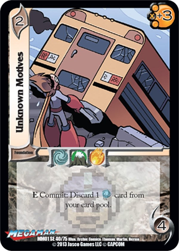 Image for Unknown Motives (Mega Man: Collector's Tins) (40) - UniVersus