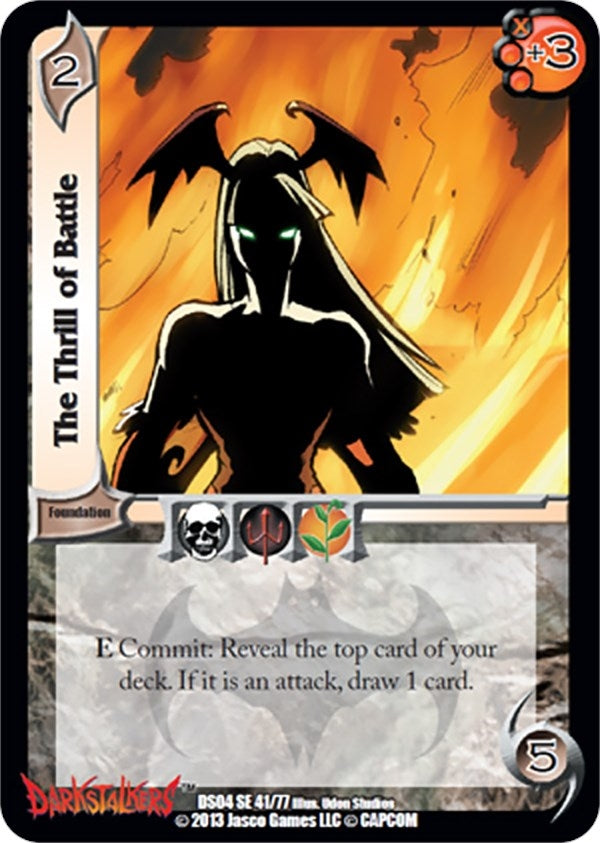 Image for The Thrill of Battle (Darkstalkers: Collector's Tins) (41) - UniVersus
