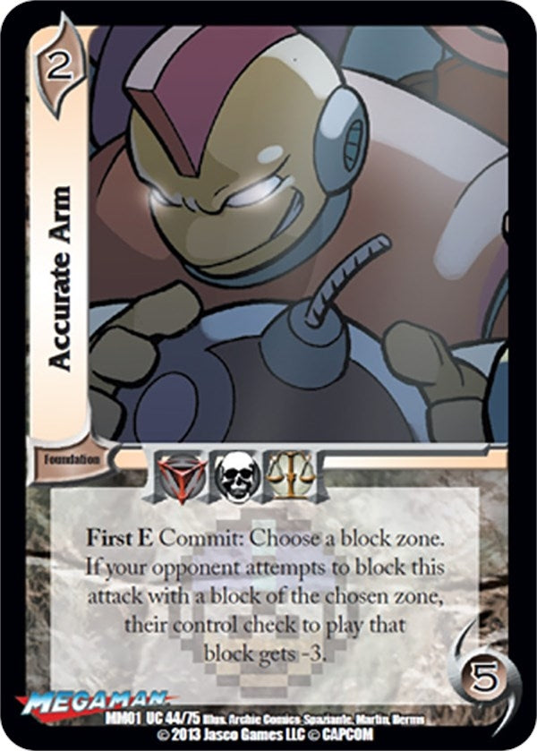 Image for Accurate Arm (Mega Man: Collector's Tins) (44) - UniVersus