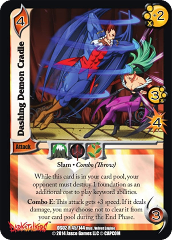 Image for Dashing Demon Cradle (Darkstalkers: Warriors of the Night) (45) - UniVersus