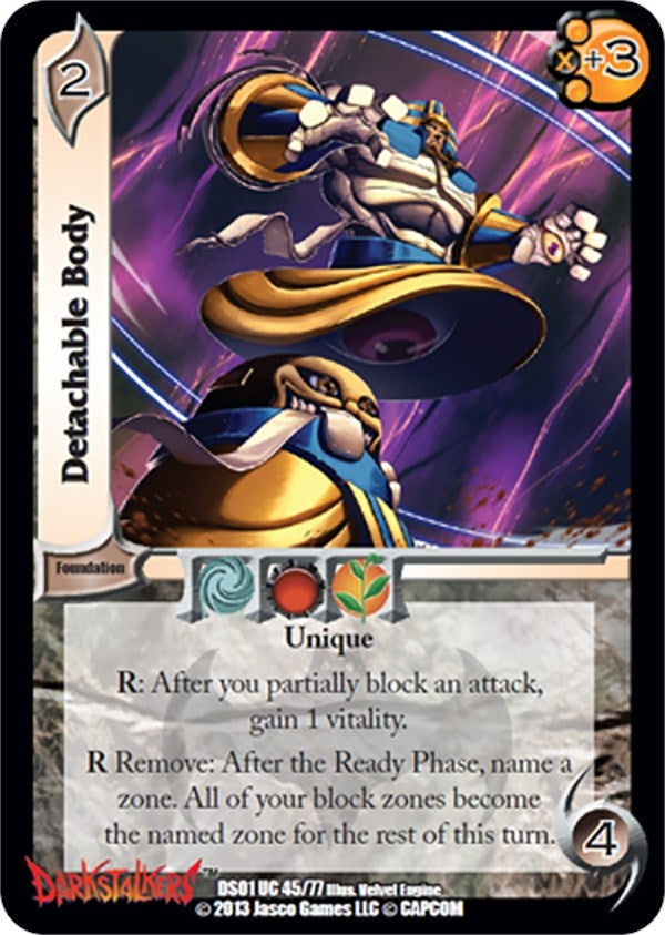 Image for Detachable Body (Darkstalkers: Collector's Tins) (45) - UniVersus