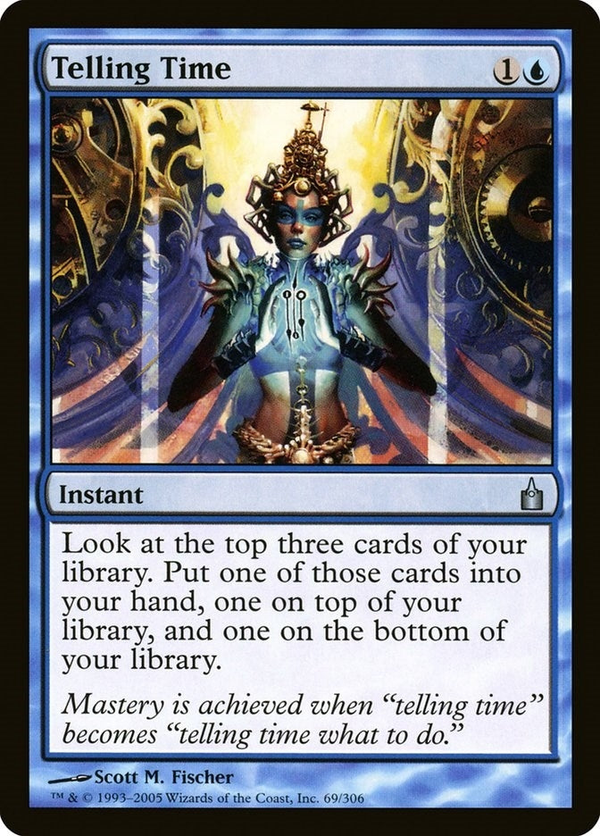 Image for Telling Time (Ravnica: City of Guilds) (69) - Magic: The Gathering