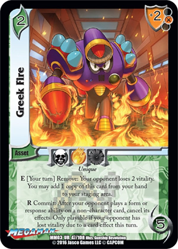Image for Greek Fire (Mega Man: Battle for Power) (47) - UniVersus