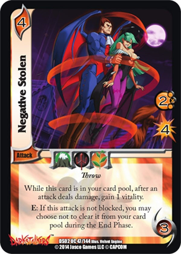 Image for Negative Stolen (Darkstalkers: Warriors of the Night) (47) - UniVersus