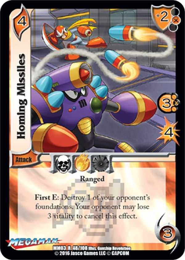 Image for Homing Missiles (Mega Man: Battle for Power) (48) - UniVersus