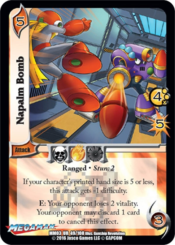 Image for Napalm Bomb (Mega Man: Battle for Power) (49) - UniVersus