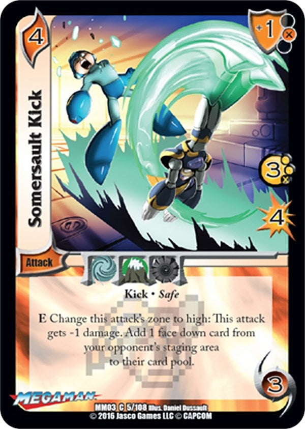 Image for Somersault Kick (Mega Man: Battle for Power) (5) - UniVersus
