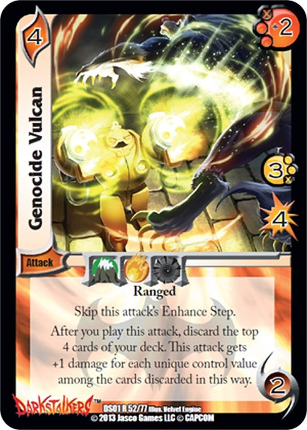 Image for Genocide Vulcan (Darkstalkers: Collector's Tins) (52) - UniVersus