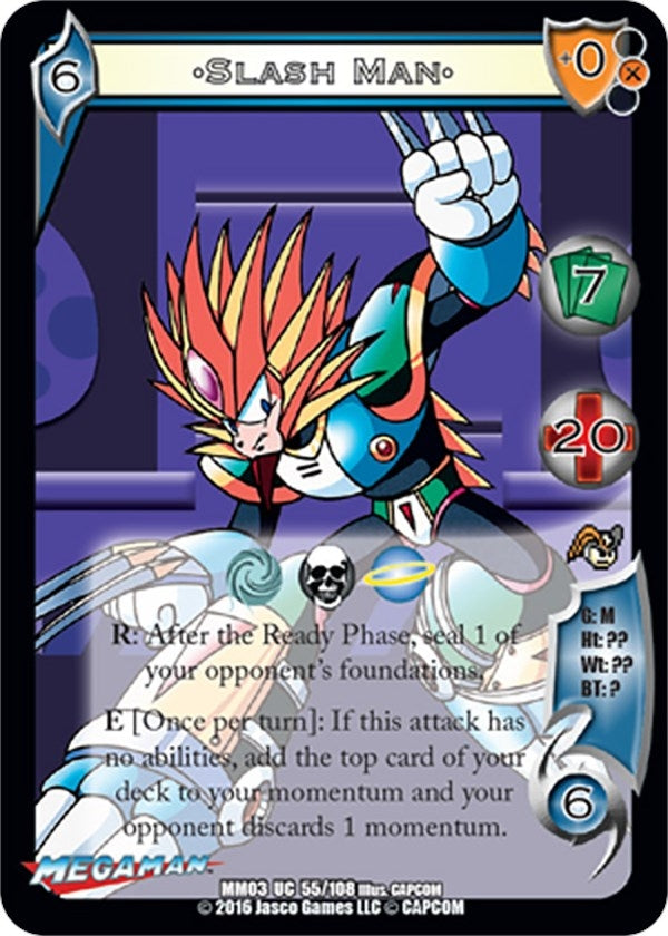Image for Slash Man (Mega Man: Battle for Power) (55) - UniVersus