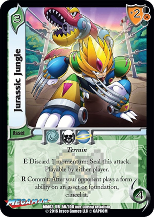 Image for Jurassic Jungle (Mega Man: Battle for Power) (56) - UniVersus