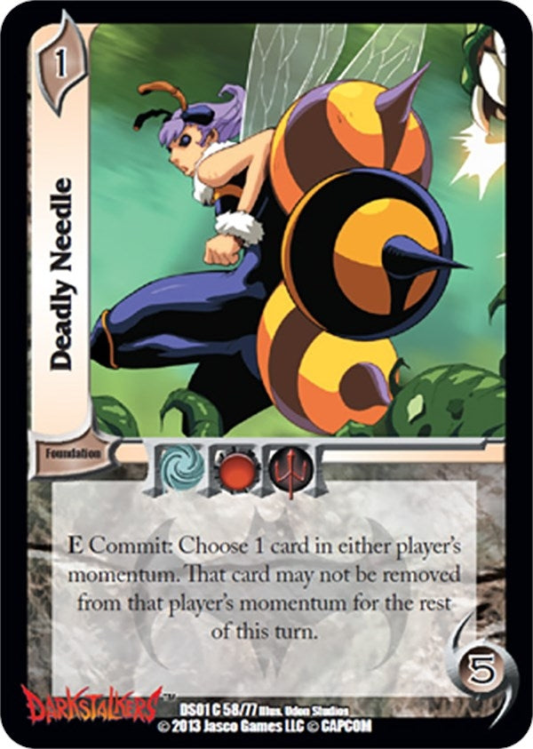 Image for Deadly Needle (Darkstalkers: Collector's Tins) (58) - UniVersus