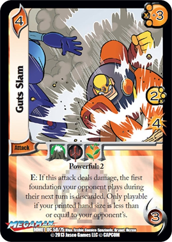 Image for Guts Slam (Mega Man: Collector's Tins) (58) - UniVersus