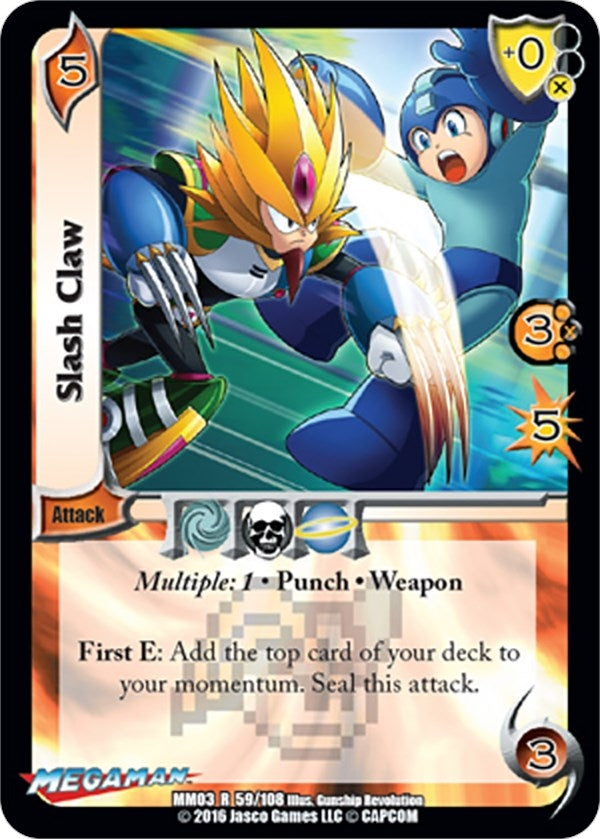 Image for Slash Claw (Mega Man: Battle for Power) (59) - UniVersus