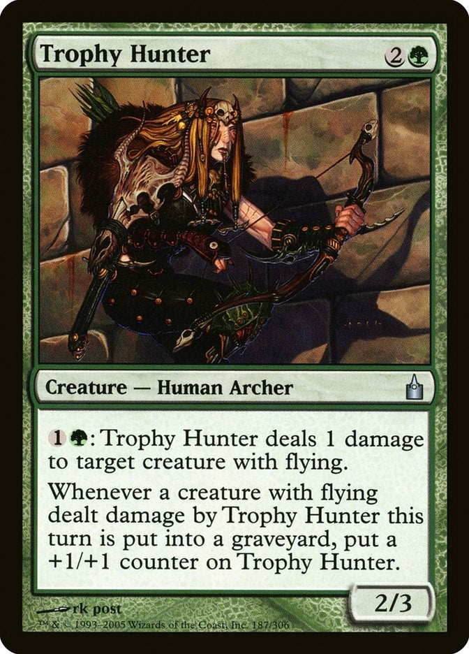 Image for Trophy Hunter (Ravnica: City of Guilds) (187) - Magic: The Gathering