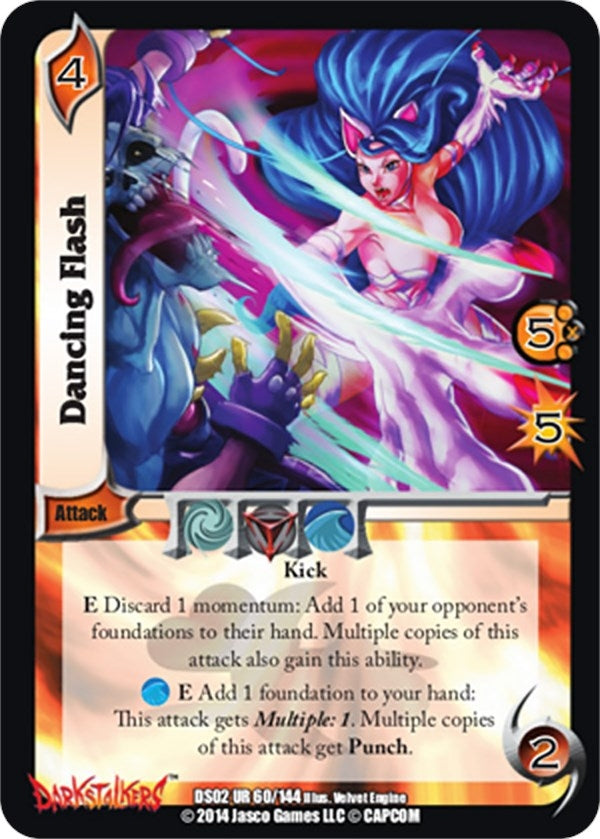 Image for Dancing Flash (Darkstalkers: Warriors of the Night) (60) - UniVersus