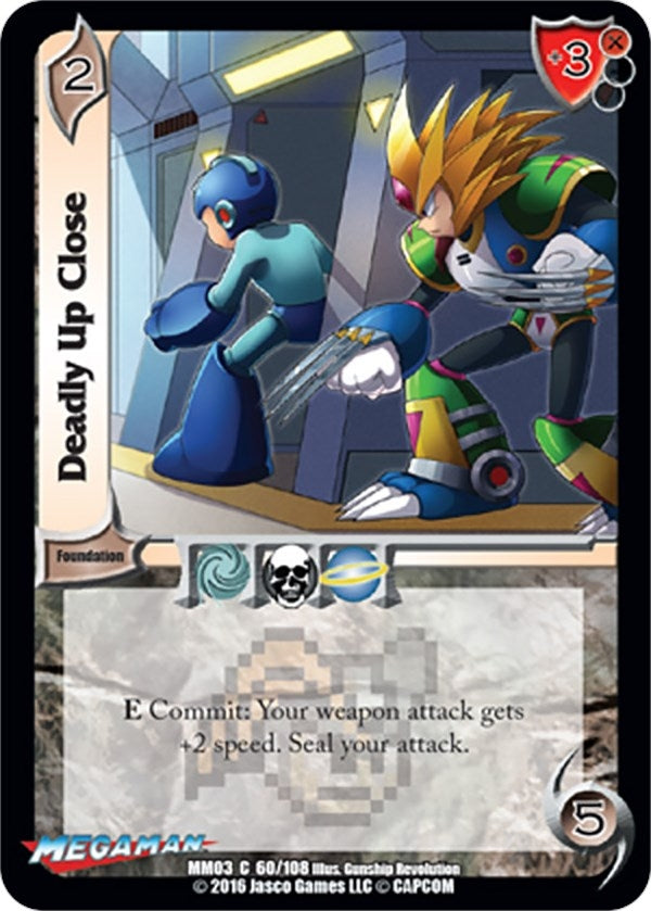 Image for Deadly Up Close (Mega Man: Battle for Power) (60) - UniVersus