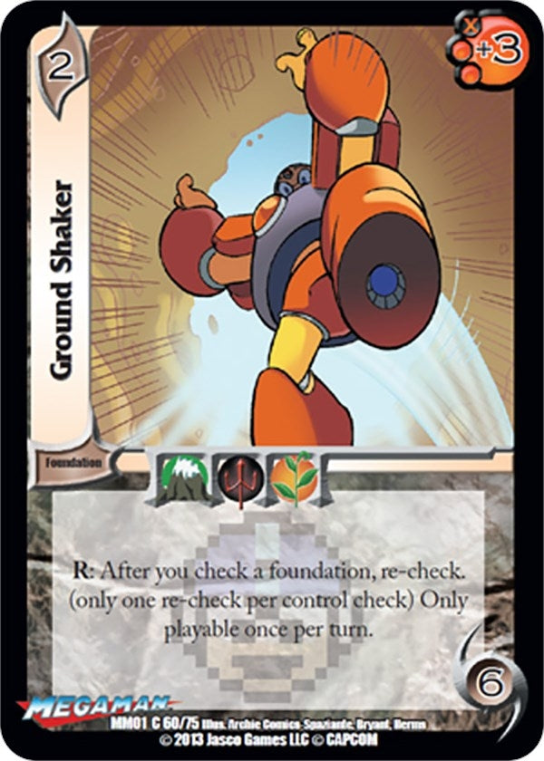 Image for Ground Shaker (Mega Man: Collector's Tins) (60) - UniVersus