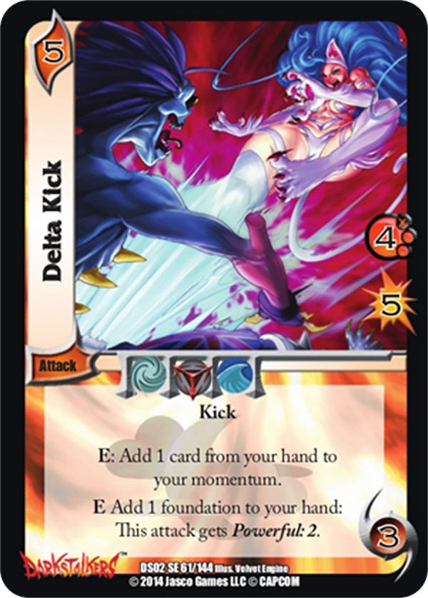 Image for Delta Kick (Darkstalkers: Warriors of the Night) (61) - UniVersus