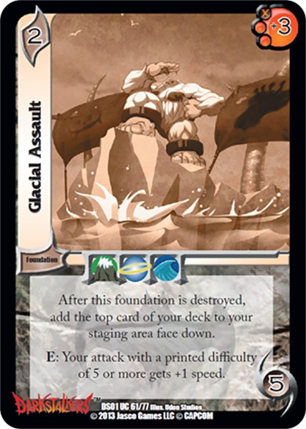 Image for Glacial Assault (Darkstalkers: Collector's Tins) (61) - UniVersus