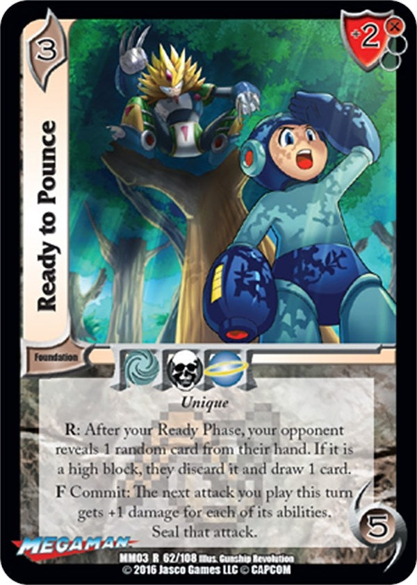 Image for Ready to Pounce (Mega Man: Battle for Power) (62) - UniVersus