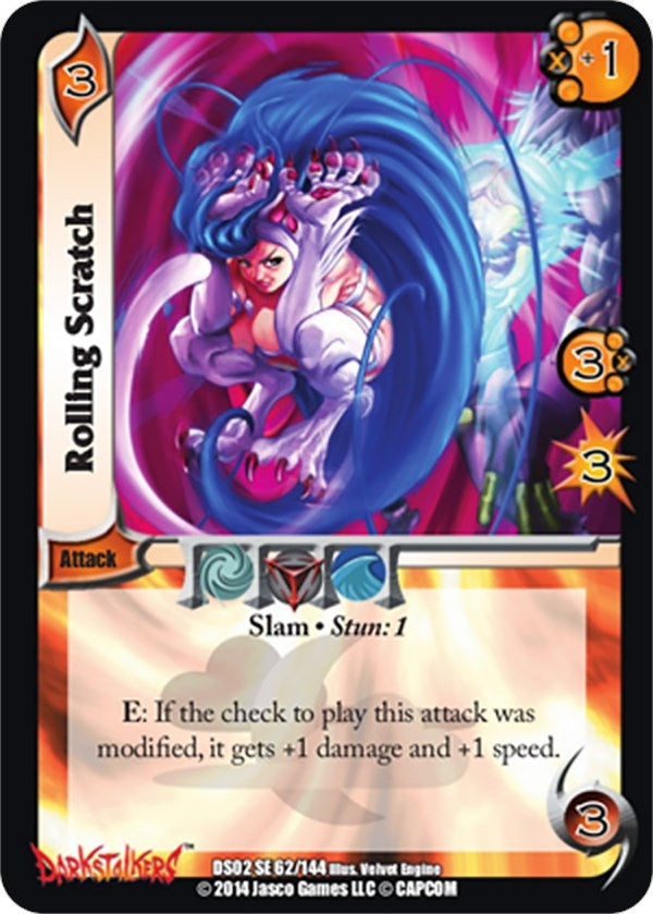 Image for Rolling Scratch (Darkstalkers: Warriors of the Night) (62) - UniVersus