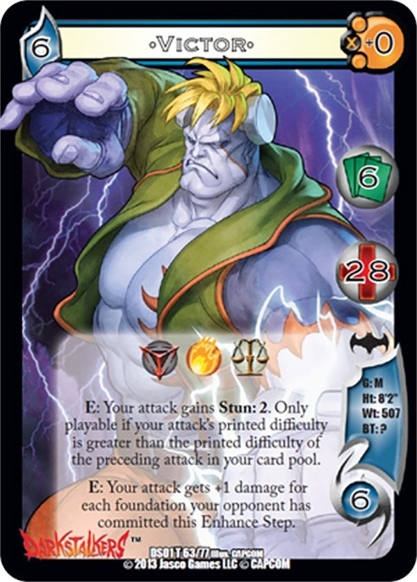 Image for Victor (Darkstalkers: Collector's Tins) (63) - UniVersus